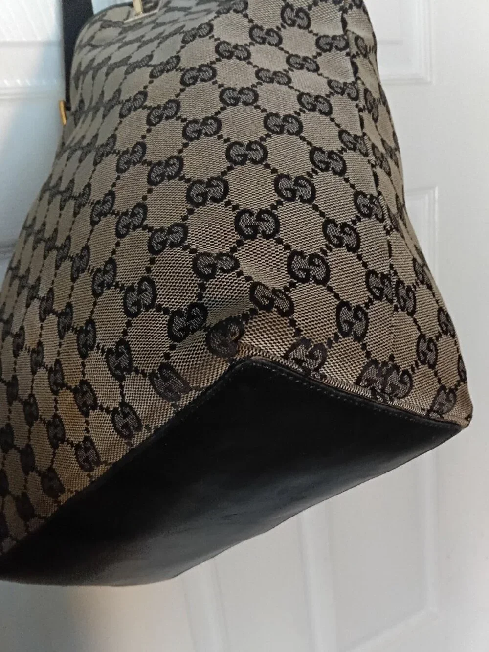 Custom - Gucci Tote - Bee and Floral Embellished